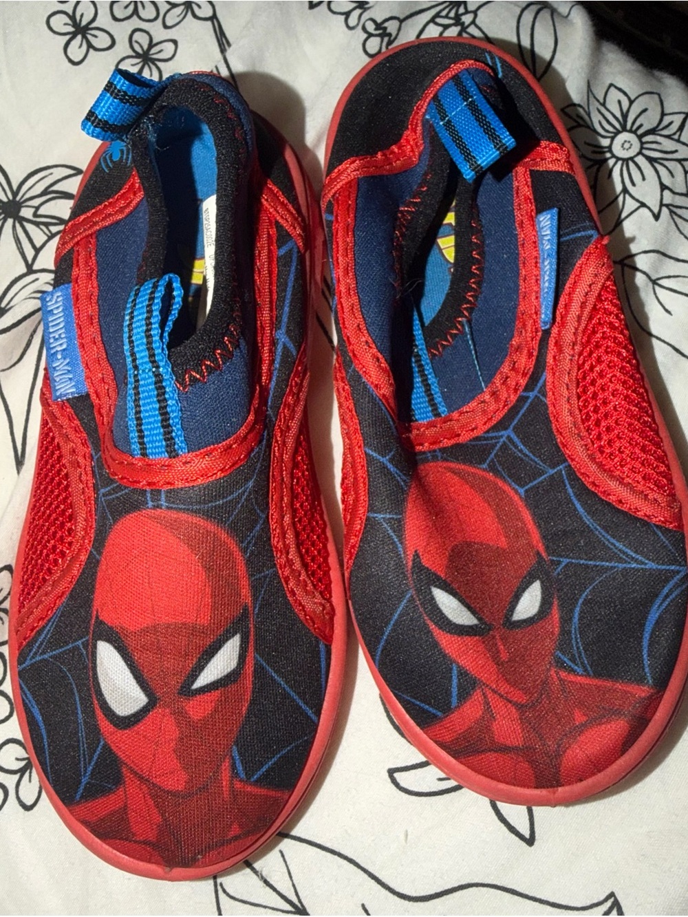Marvel Spider-Man Red and Blue Kids Water Shoes